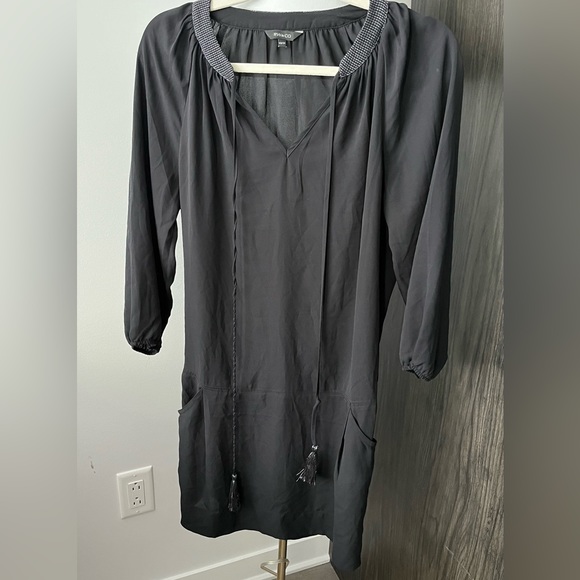 RW&CO black tunic or dress with pockets & 3/4 sleeves - Picture 1 of 5